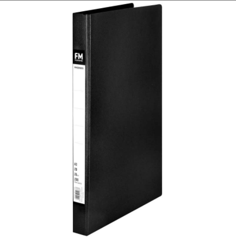 FM Ringbinder A3 2/26 Trunkboard Black