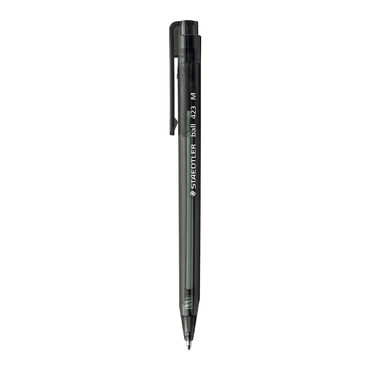 Staedtler Ballpoint Pen 423M-9 Triangular Medium Tip Black