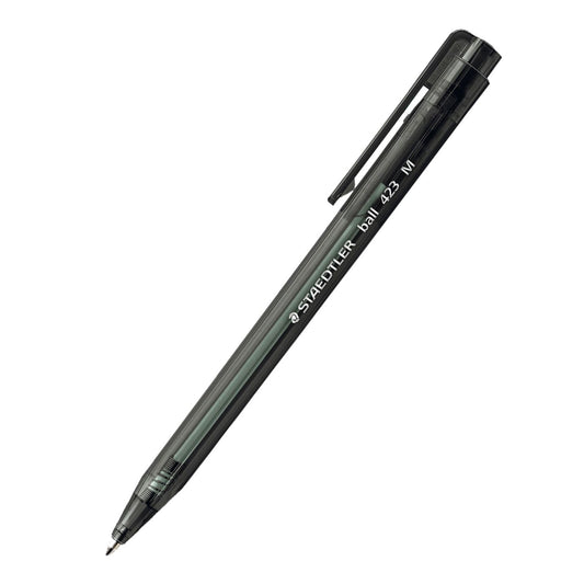Staedtler Ballpoint Pen 423M-9 Triangular Medium Tip Black