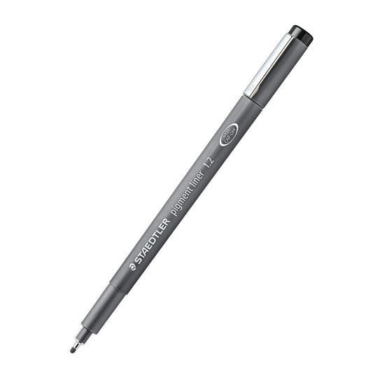 Staedtler Marsgraphic Fineliner Pigment Ink Pen Black 1.2mm