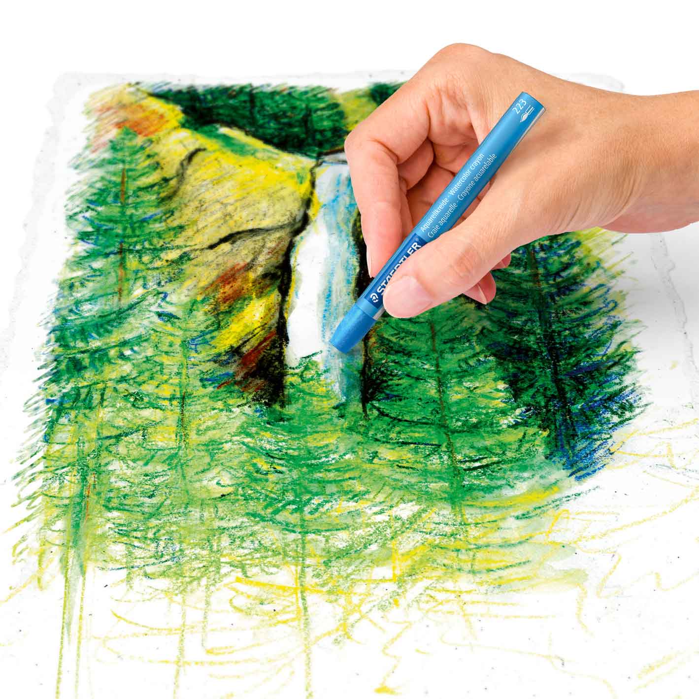 Staedtler Watercolour Crayons Design Journey Pack 12