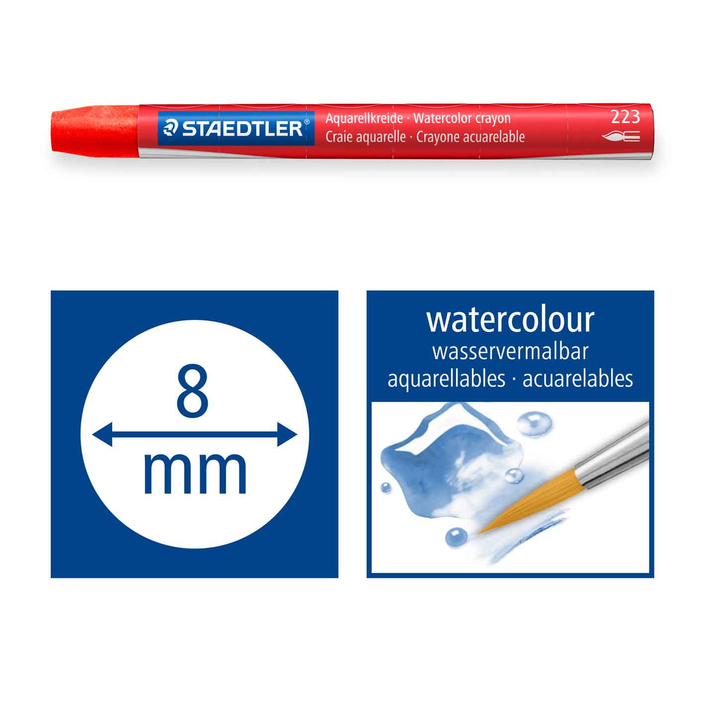 Staedtler Watercolour Crayons Design Journey Pack 12