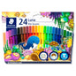 Staedtler Luna Fibre Tips Felt Pens 24 Shades