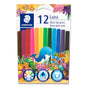 Staedtler Luna Fibre Tip Felt Pens 12 Shades