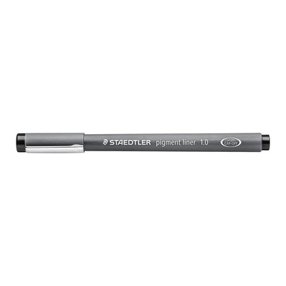 Staedtler Marsgraphic Fineliner Pigment Ink Pen Black 1.0mm