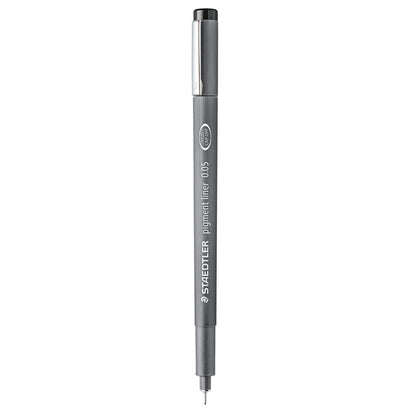 Staedtler Marsgraphic Fineliner Pigment Ink Pen Black 0.05mm