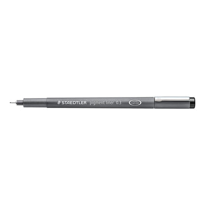 Staedtler Fineliner 308 Pigment Ink Pen Marsgraphic Black 0.3mm
