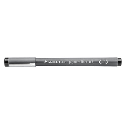 Staedtler Fineliner 308 Pigment Ink Pen Marsgraphic Black 0.3mm