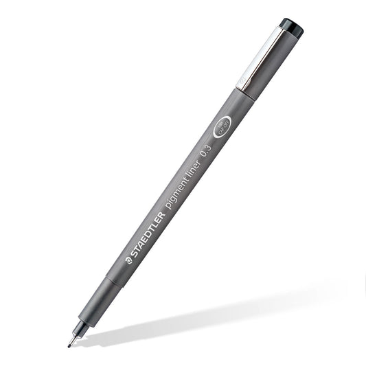 Staedtler Fineliner 308 Pigment Ink Pen Marsgraphic Black 0.3mm