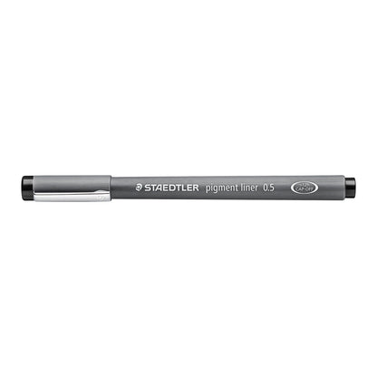 Staedtler Marsgraphic Fineliner Pigment Ink Pen Black 0.5mm