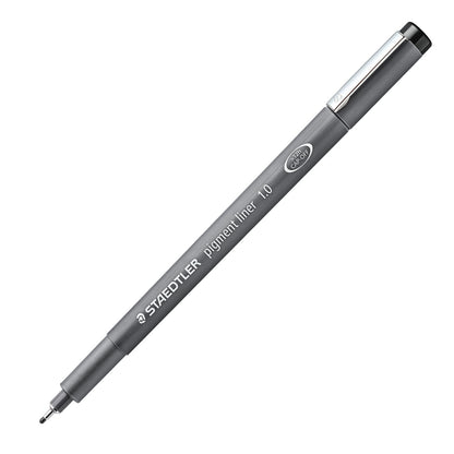 Staedtler Marsgraphic Fineliner Pigment Ink Pen Black 1.0mm