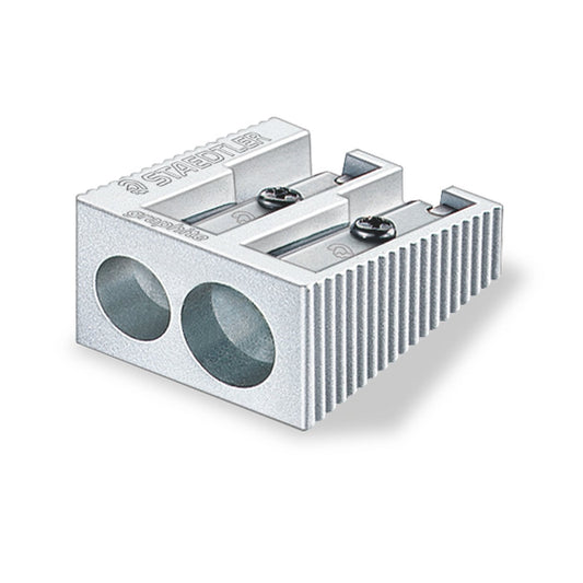 Staedtler Double Hole Pencil Sharpener 510 20 Metal