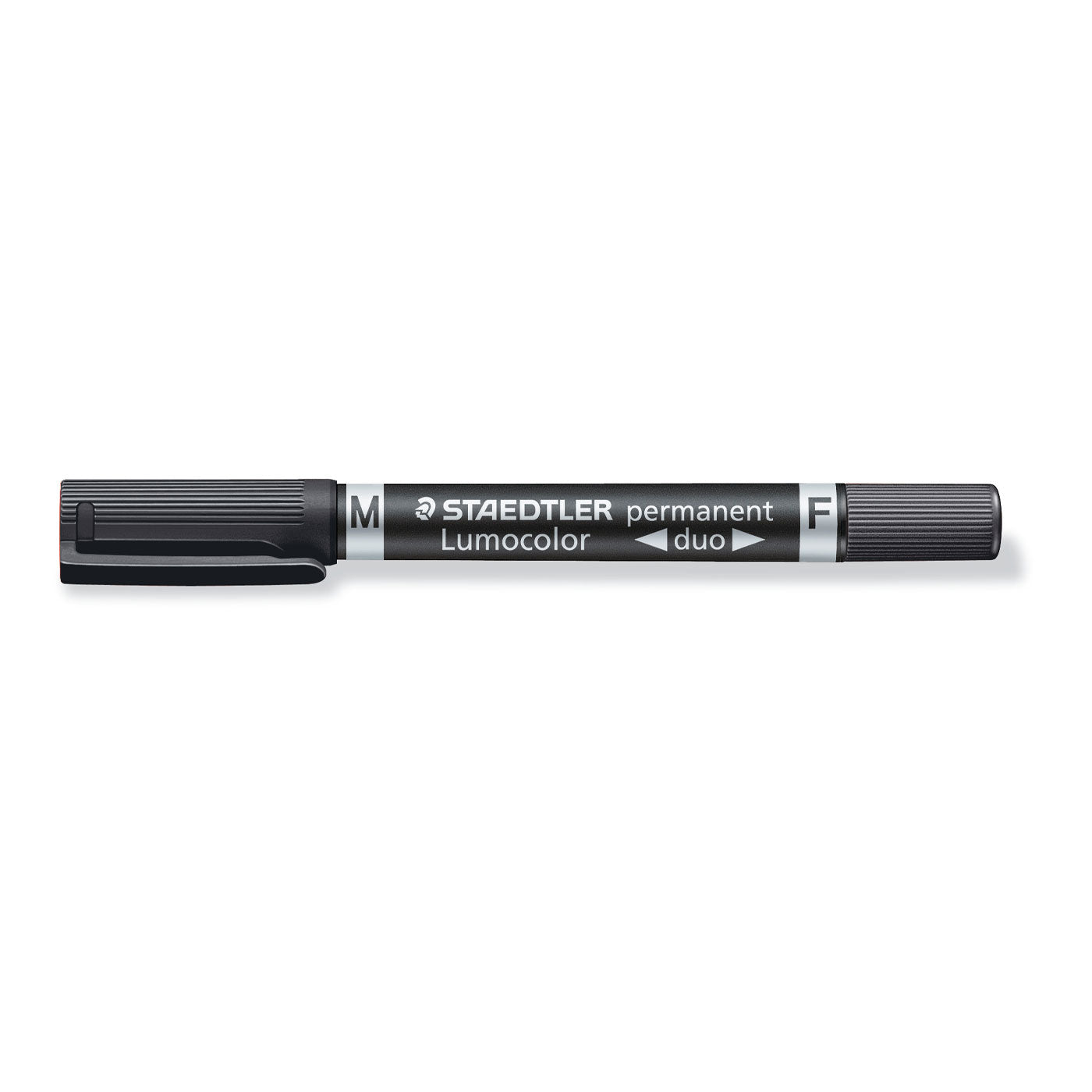 Staedtler Permanent Marker Dual Tip Bullet 0.6mm/1.5mm Black