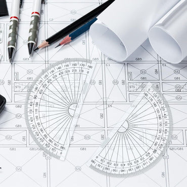 Staedtler Protractor 10cm 180 Degrees Clear