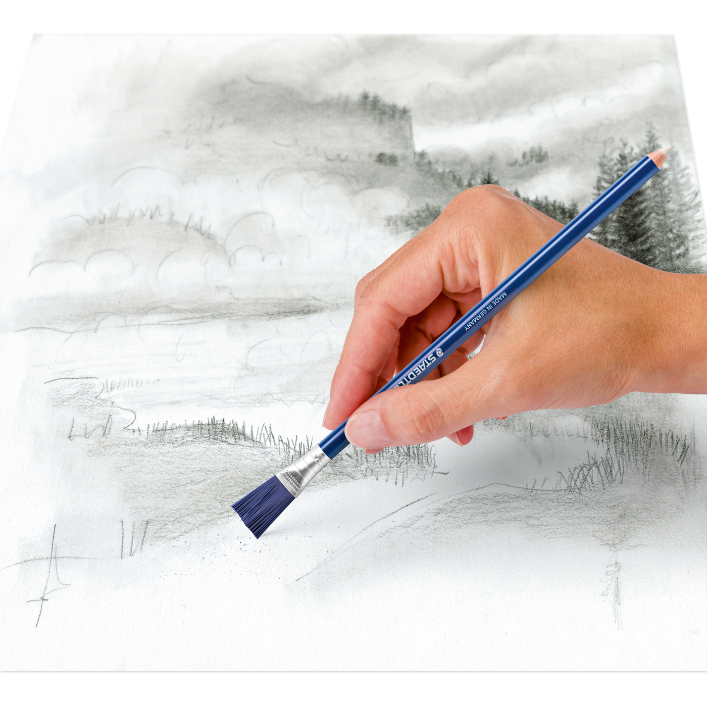 Staedtler Pencil Eraser with Brush Mars Rasor 526 61