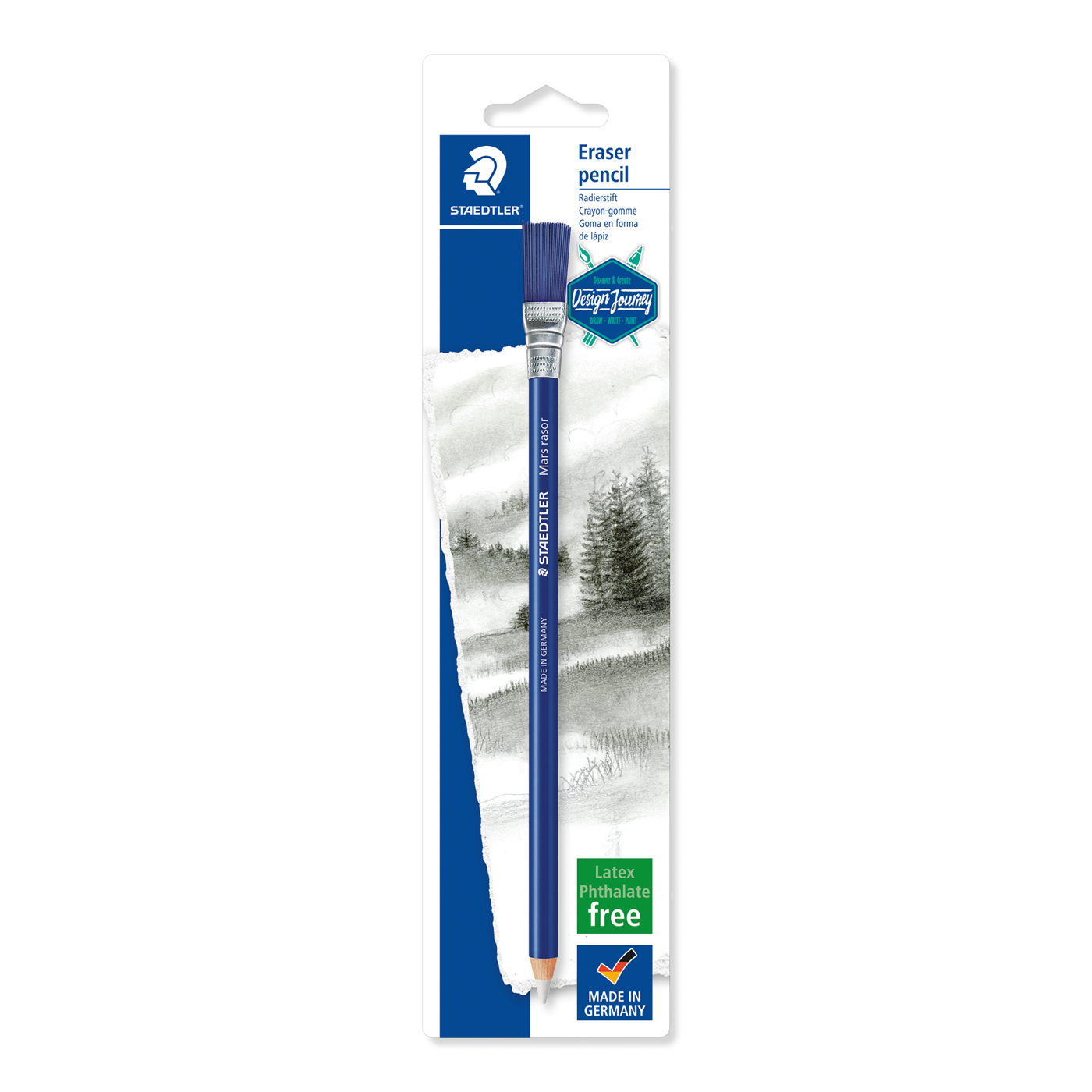 Staedtler Pencil Eraser with Brush Mars Rasor 526 61