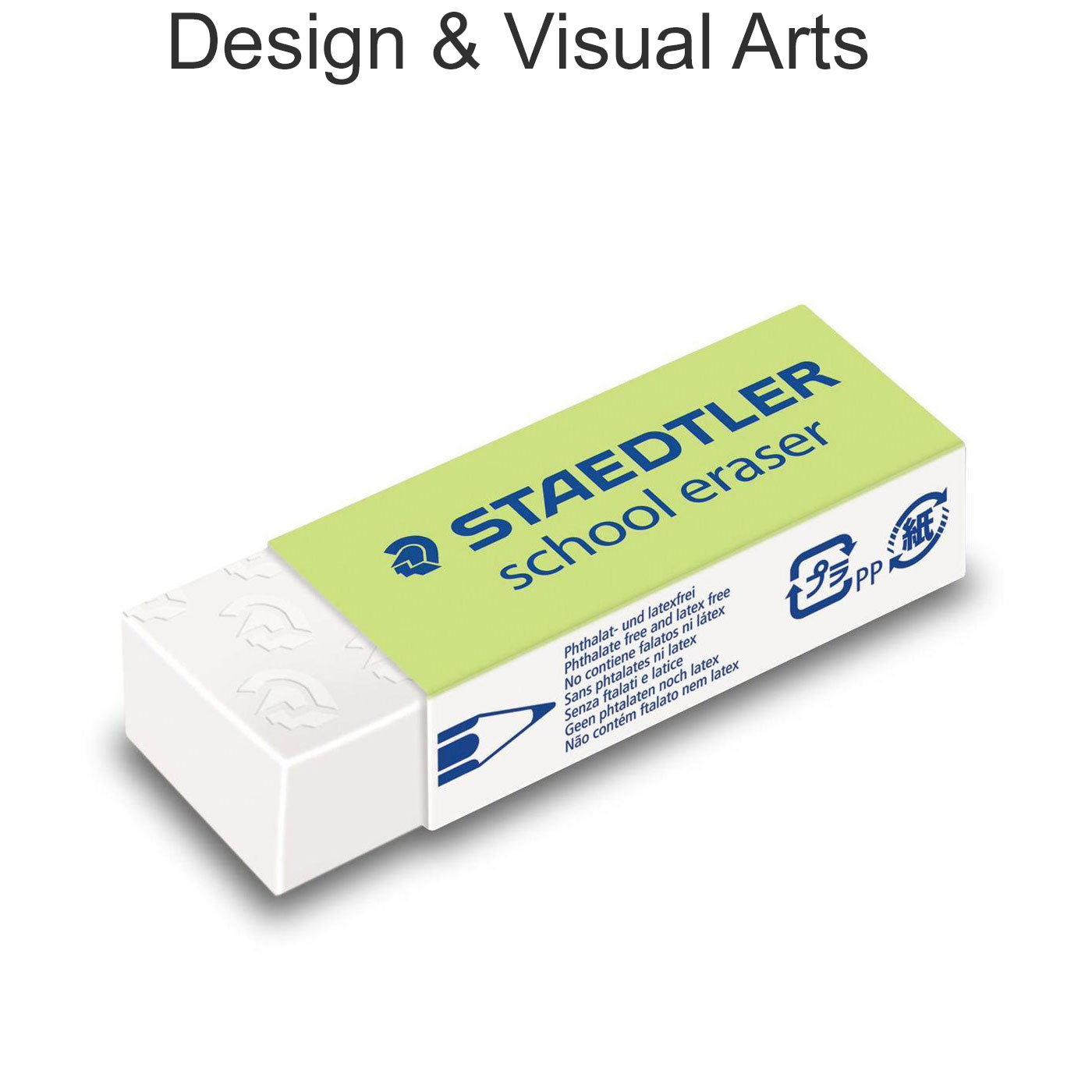 Staedtler School Eraser Plastic Large 526 C20 65 x 23mm