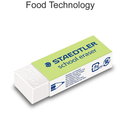 Staedtler School Eraser Plastic Large 526 C20 65 x 23mm