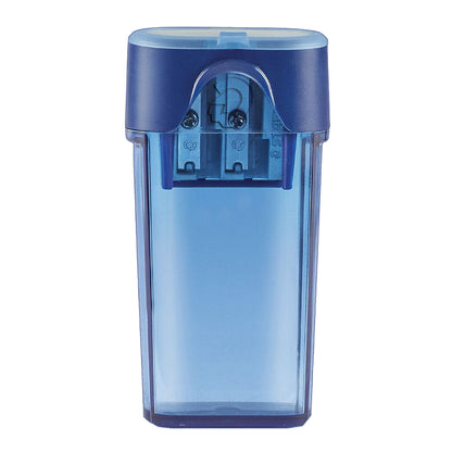Staedtler Double Hole Tub Sharpener Slim 512 007 Blue