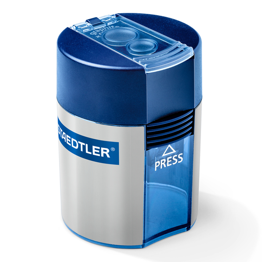 Staedtler Double Hole Tub Sharpener Metal 512 001