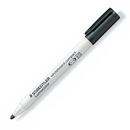 Staedtler Whiteboard Marker 341-9 Compact Lumocolor Fine Bullet Tip Black