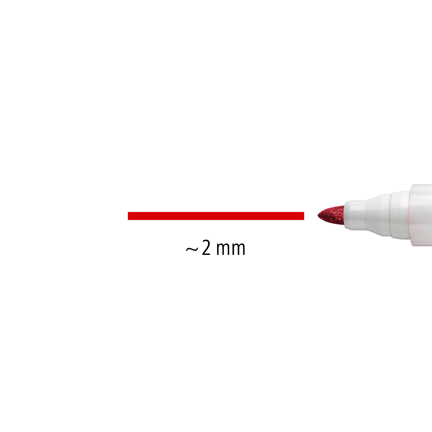 Staedtler Whiteboard Marker Lumocolor 351 Bullet Tip Red