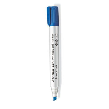 Staedtler Whiteboard Marker Lumocolor 351 B Chisel Tip Blue