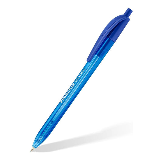 Staedtler Ballpoint Pen Triangular 4230 M-3 Retractable Medium Blue