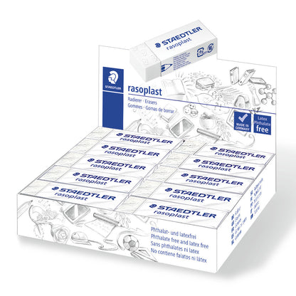 Staedtler Eraser 526 B20 Rasoplast Large 65 x 23mm