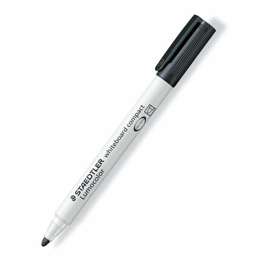 Staedtler Whiteboard Marker 341-9 Compact Lumocolor Fine Bullet Tip Black