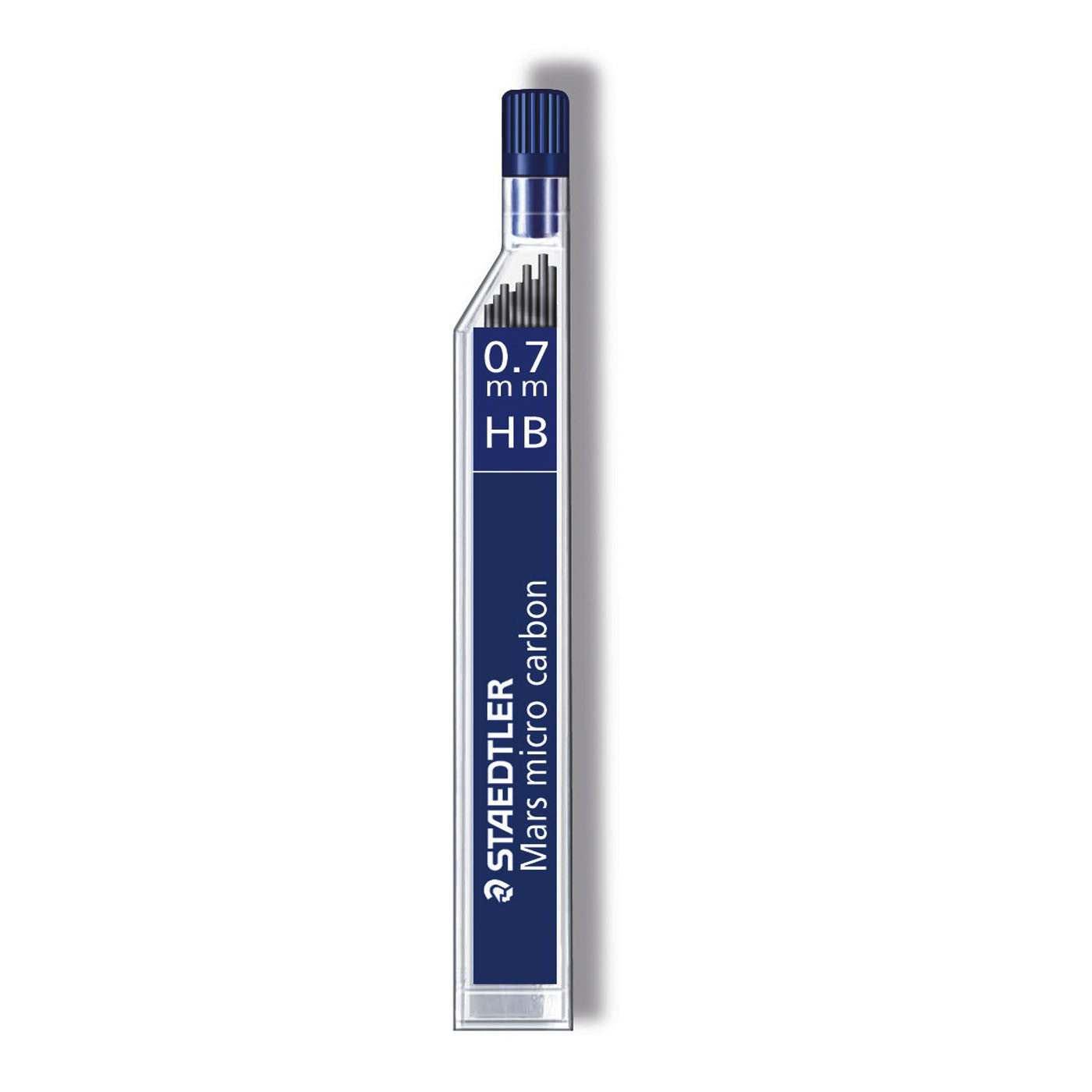 Staedtler Mechanical Pencil Leads Refill 250 07-HB Mars Micro Tube of 12 0.7mm HB