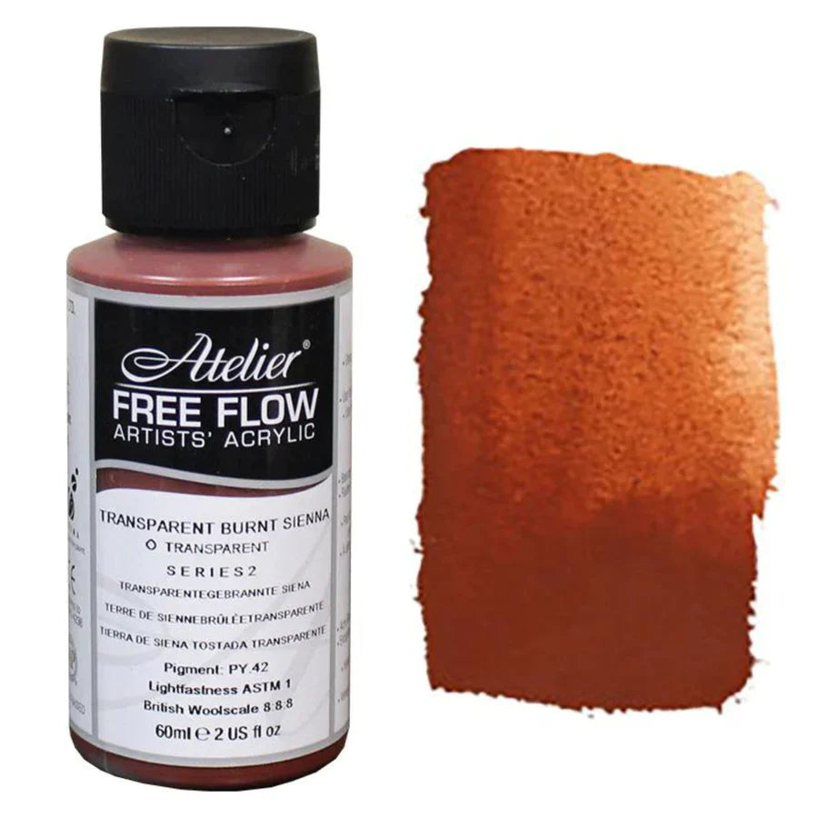 Atelier Free Flow Acrylic Paints 60ml