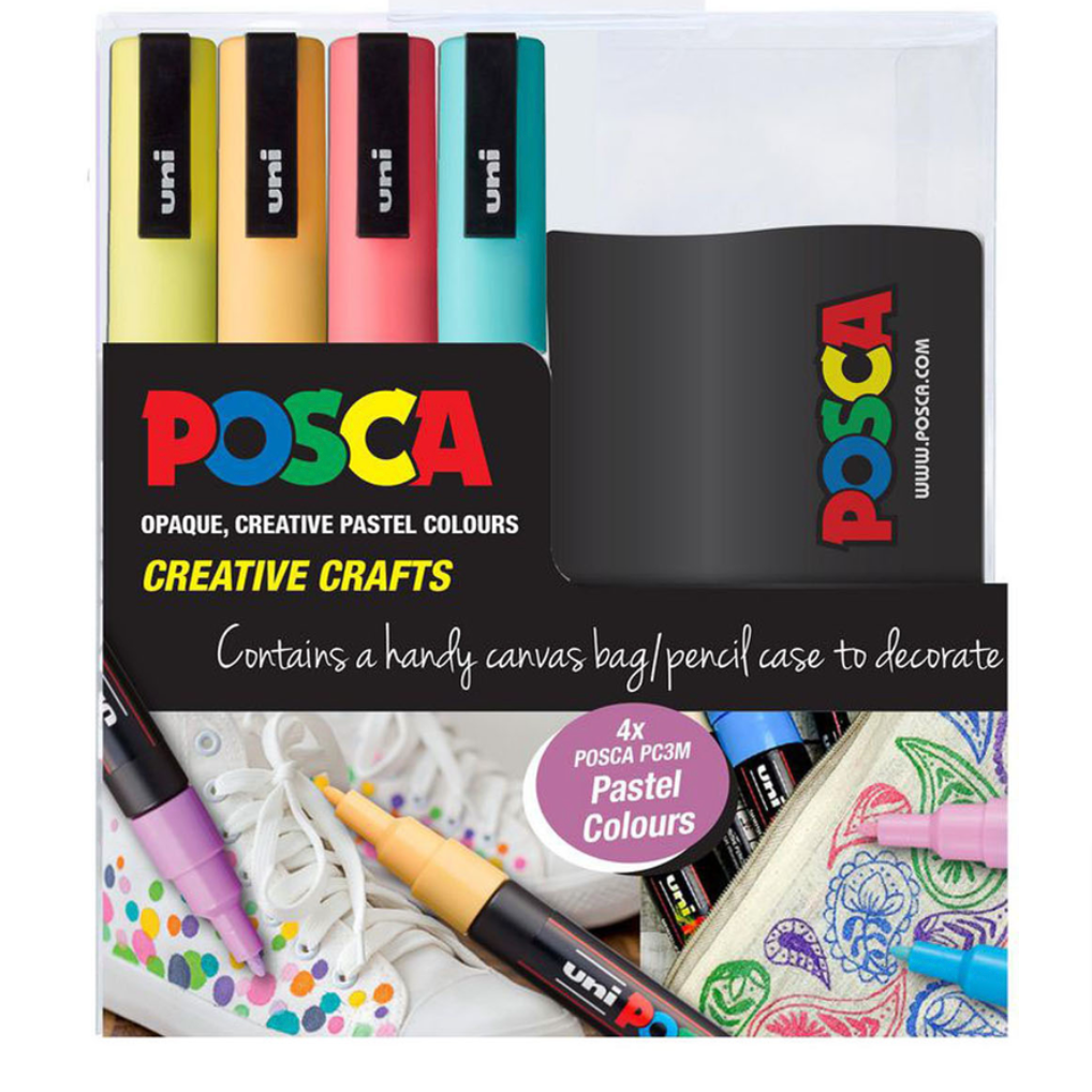 Posca Backpack Uni Posca Marker Canvas Bag Activity Pack – The Ink Spot