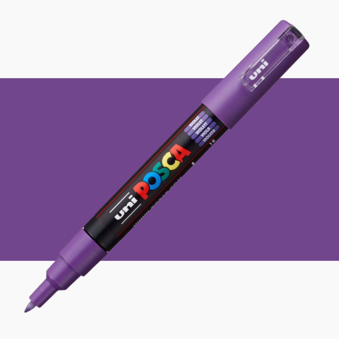 Uni Posca PC-1M Ultra Fine 0.7mm Round Tip Markers