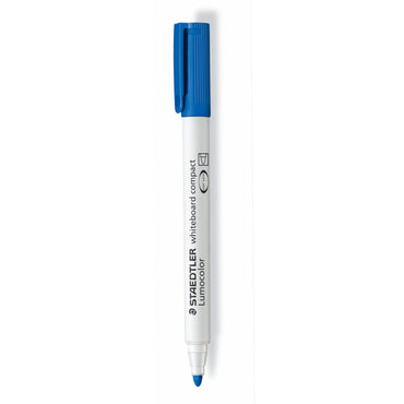 Staedtler Whiteboard Marker 341-3 Compact Lumocolor Fine Tip Blue