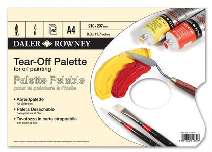 Daler Rowney Vegetable Parchment Tear Off Palettes
