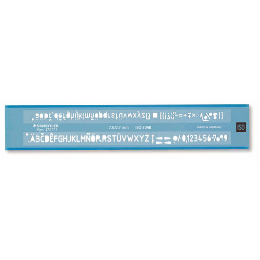 Staedtler Mars Lettering Guide 572 ISO 7mm/0.7mm