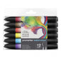 Winsor & Newton Promarker Watercolour Basic Tones Set Of 12