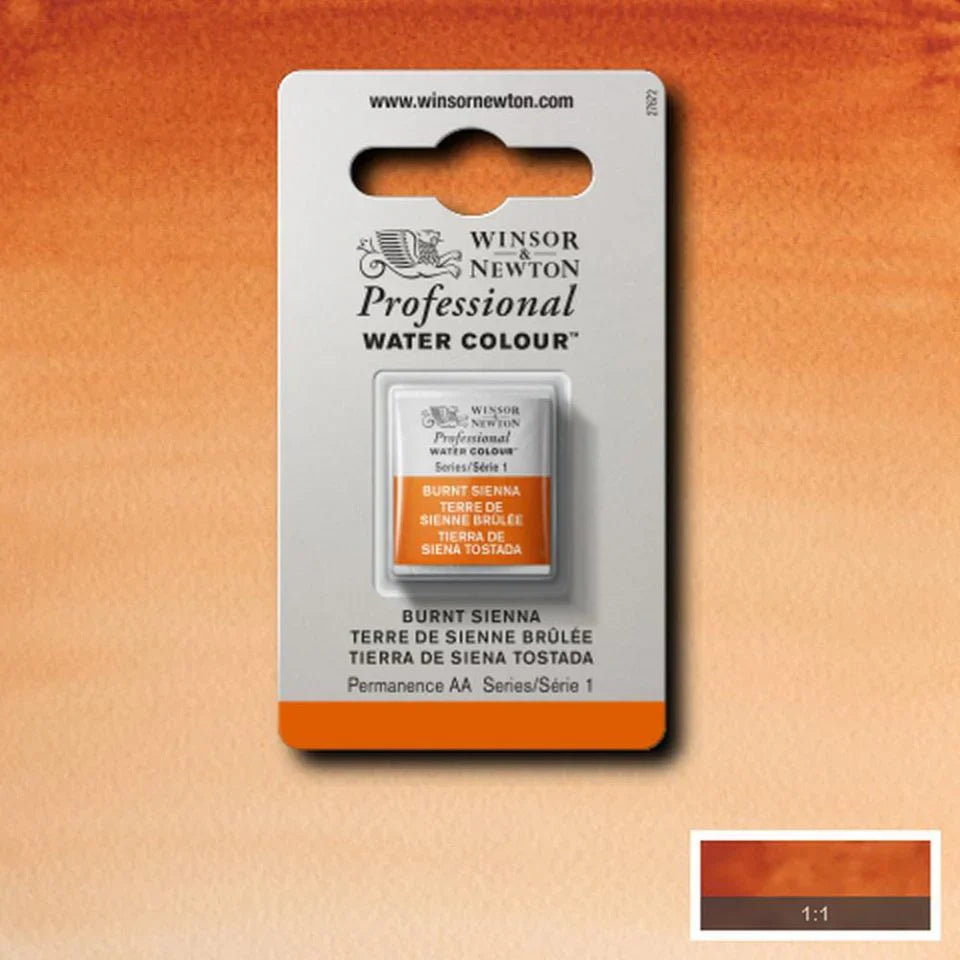 Winsor & Newton Professional Watercolour Half Pan Paints