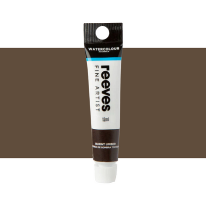 Reeves Fine Artists' Watercolour Paints 12ml