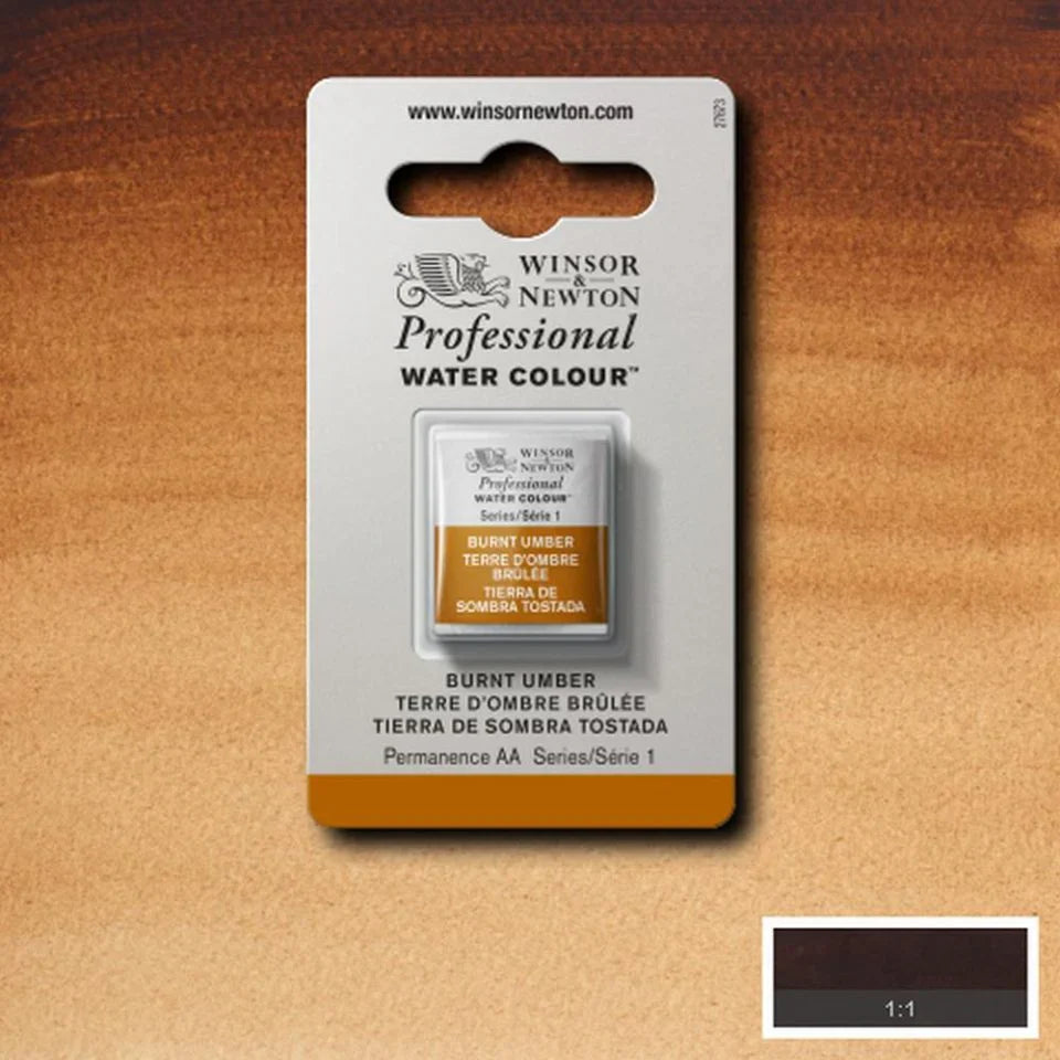 Winsor & Newton Professional Watercolour Half Pan Paints