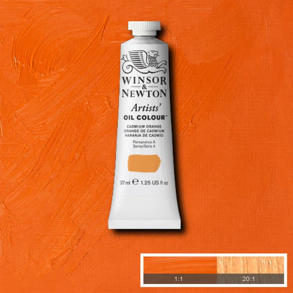 Winsor & Newton Artists Oil Colour Paints 37ml Cadmium Tones