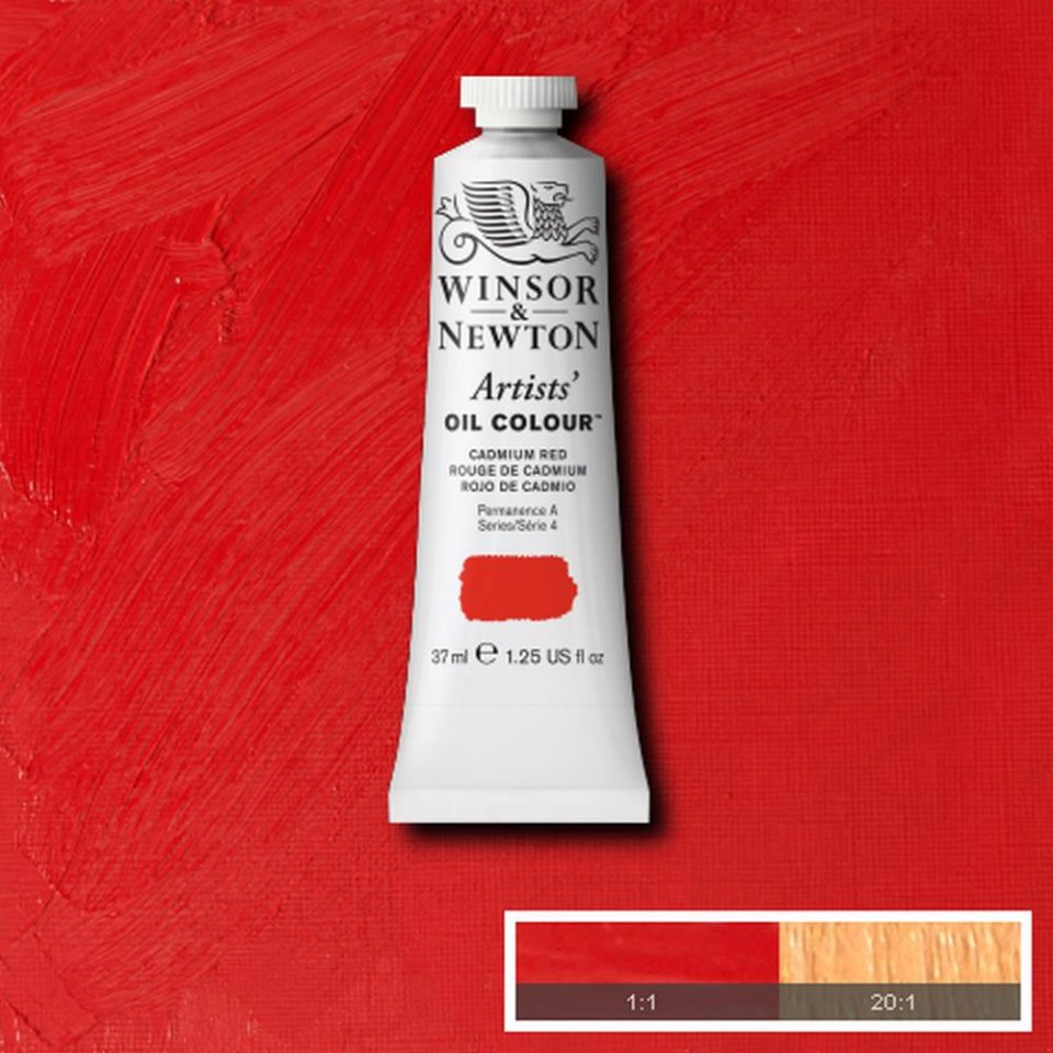 Winsor & Newton Artists Oil Colour Paints 37ml Cadmium Tones