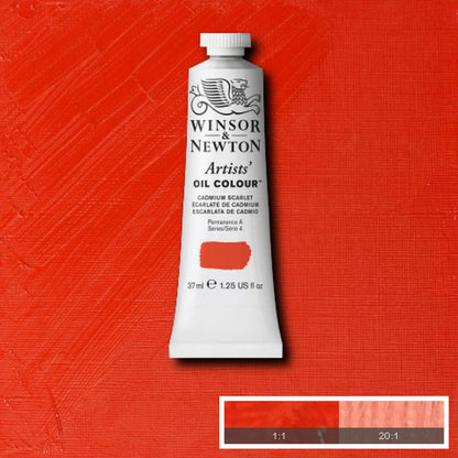 Winsor & Newton Artists Oil Colour Paints 37ml Cadmium Tones
