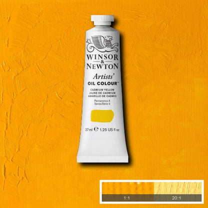 Winsor & Newton Artists Oil Colour Paints 37ml Cadmium Tones