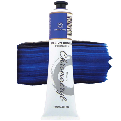 Chromacryl Medium Bodied Student Acrylic Paints 75ml
