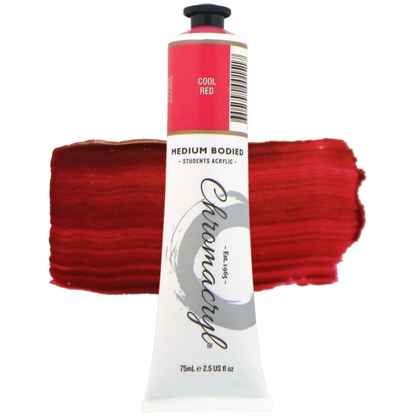 Chromacryl Medium Bodied Student Acrylic Paints 75ml