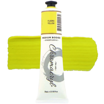 Chromacryl Medium Bodied Student Acrylic Paints 75ml