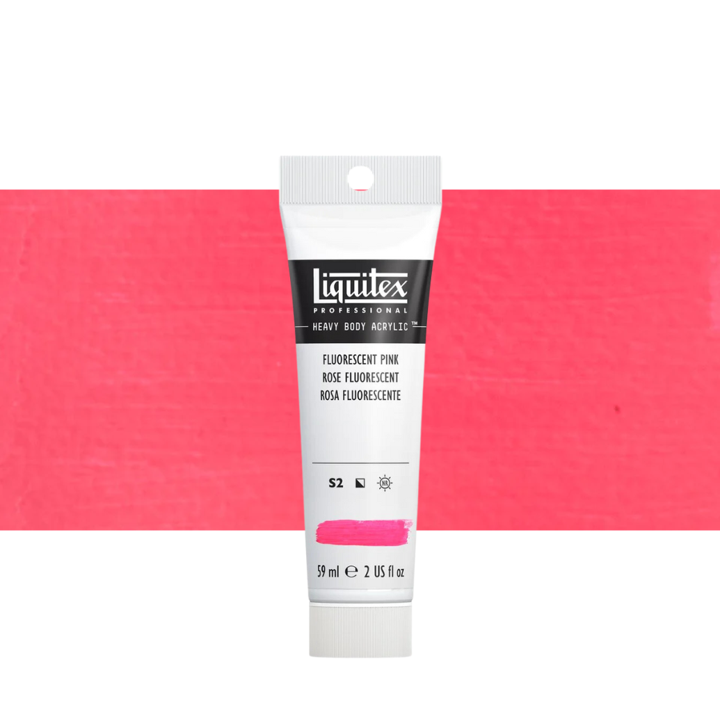 Liquitex Heavy Body Acrylic Paints 59ml Muted, Iridescent & Fluo Colours