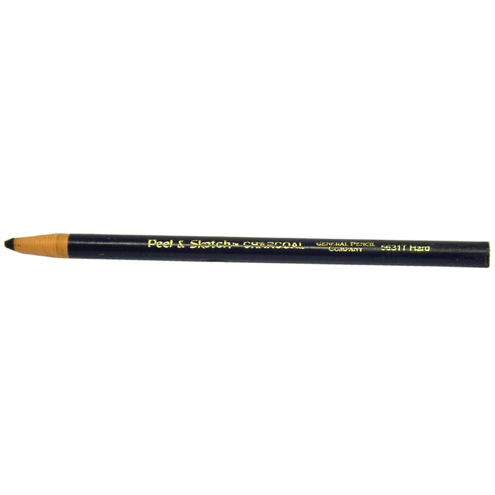 General's Peel & Sketch Charcoal - Soft, Medium & Hard